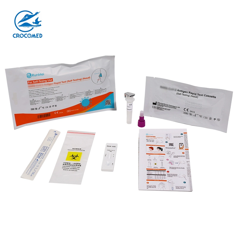 Runmei CE Certificated Igg/Igm Rapid Test Kit Antibody Colloidal Gold Test Kit One Step Human Infectious Disease Dengue Ns1 Antigen & Igm/Igg Antibody Test Kit