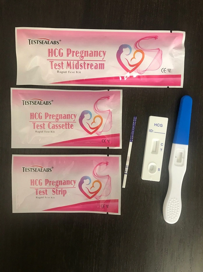 Fertility and Infectious Disease Disposable Medical Supplies HCG Pregnancy Rapid Test Cassette