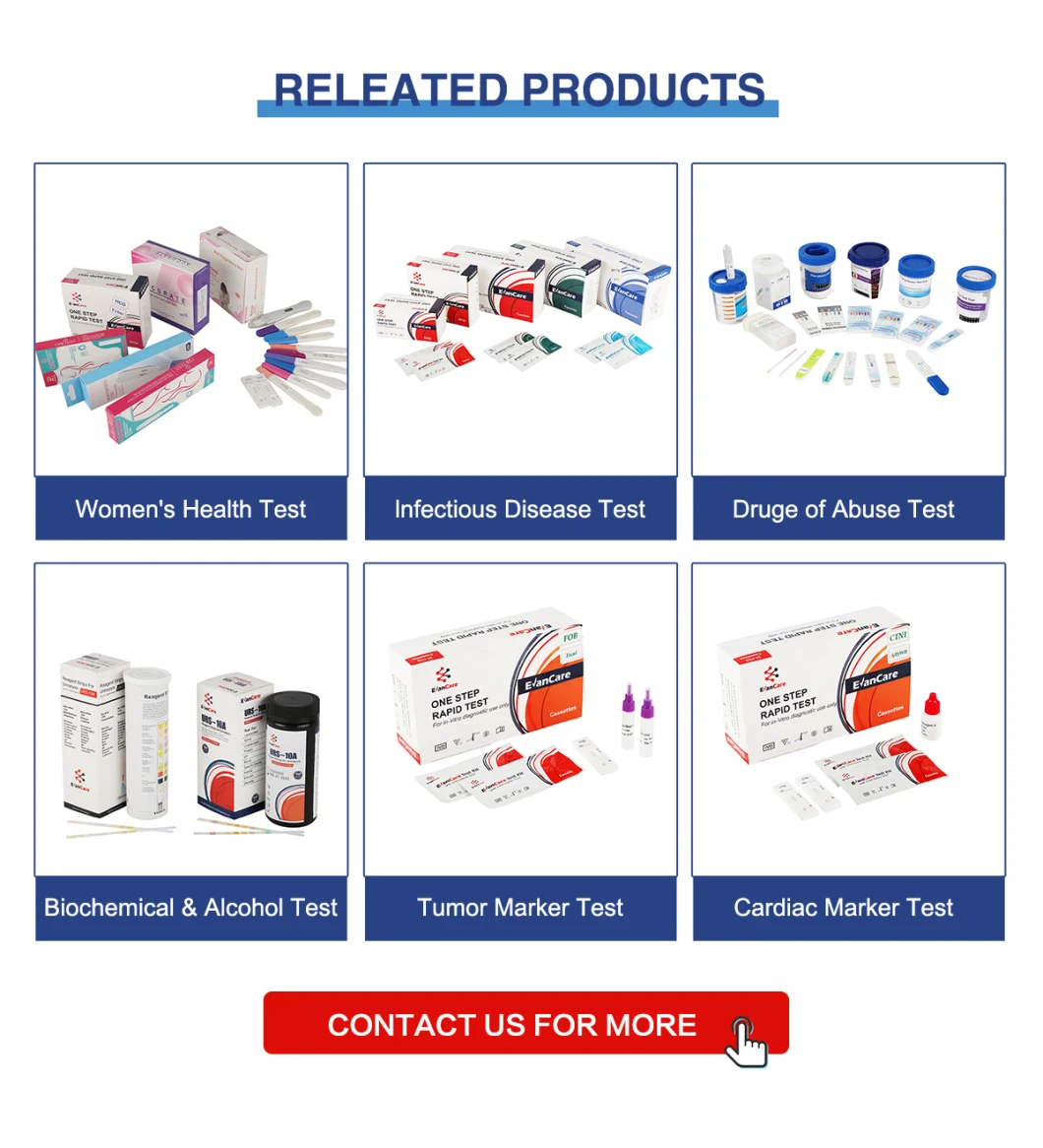 Medical Rapid Test Kits for Ctni/Nt-Probnp/Crp /D-Dimer/Ck-MB/Myo