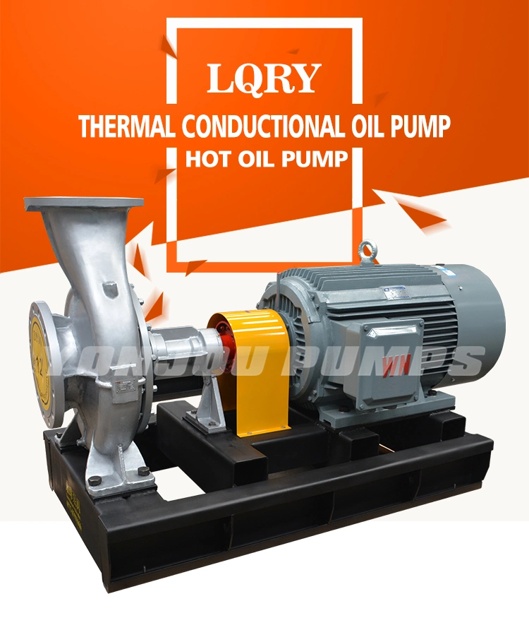 Lqry Series Super Quality Non Water Cooled Aircooling Hot Oil Pump with Hot O Il Seal