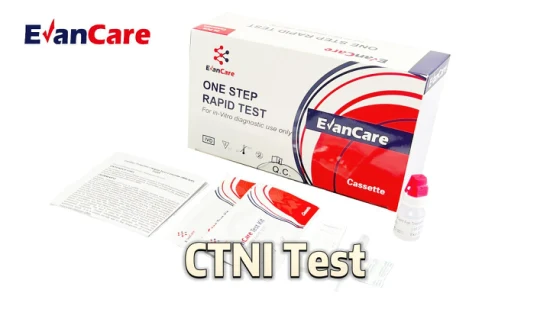 Ctni One Step Rapid Medical Whole Blood Testing Troponin I Bandelettes de test pour marqueur cardiaque par sérum/plasma