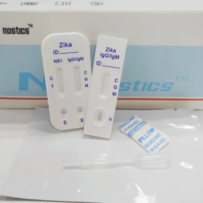 Kit de test rapide des maladies infectieuses Zika Virus Igg/Igm/Ns1