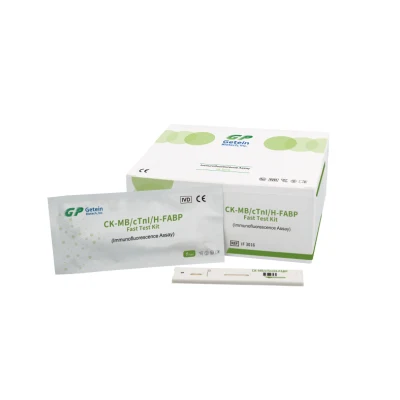 Getein Biotech Ck-MB/Ctni/H-Fabp pour le diagnostic du syndrome coronarien aigu