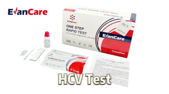 Kit de test rapide en une étape pour les soins de santé médicaux Test de maladies infectieuses VHC/Hbsag/VIH