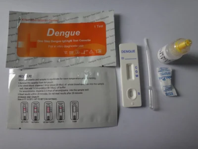 Test rapide des maladies infectieuses humaines Dengue Ns1 Antigen & Igm/Igg Antibody Test Kit Cassette