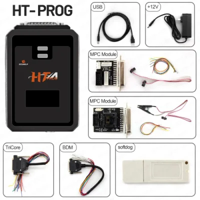 Ht Prog Htprog Version complète fonctionne avec le programmeur ECU Kt200 adaptateur Htprog pour cloner les outils de réglage de puce ECU d'origine