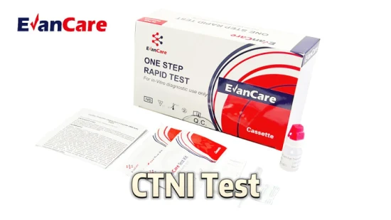 Panneau de test de marqueur cardiaque marqué CE d'Evancare 3 en 1 Ctni/Myo/CK-MB