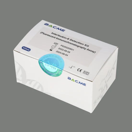 Kits de test de diagnostic rapide d'interleukine-6 ​​(IL-6)